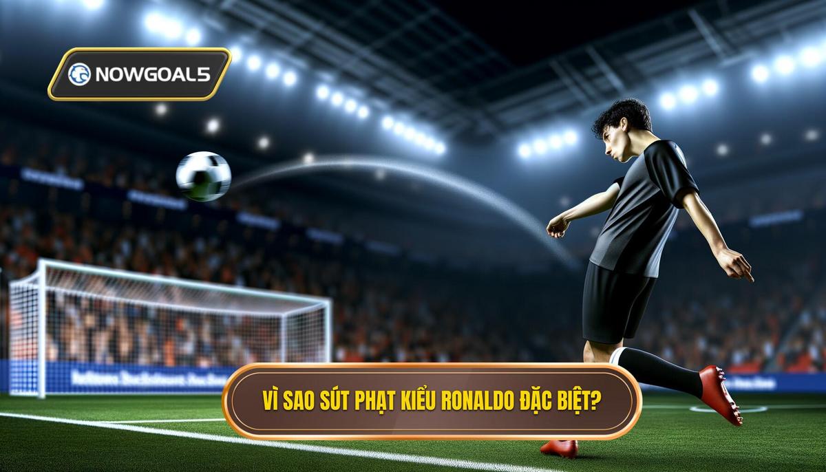 Tại sao Kỹ thuật sút phạt cong kiểu Ronaldo lại đặc biệt_