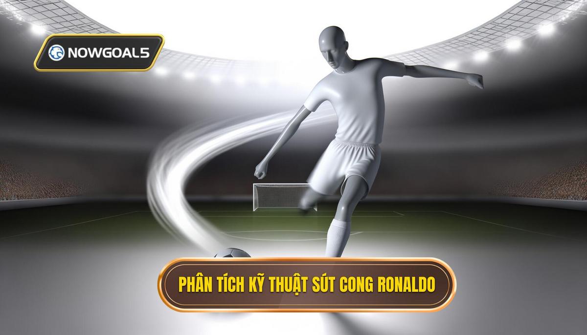 Phân tích kỹ thuật sút phạt cong kiểu Ronaldo