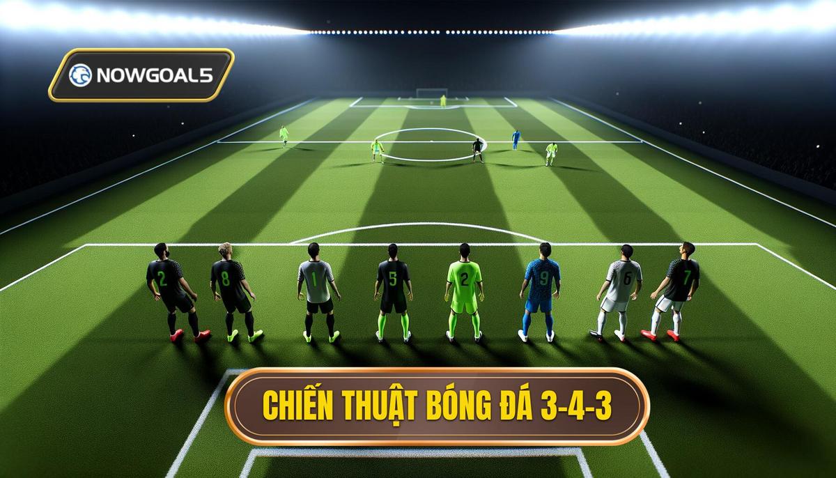 Chiến thuật bóng đá 3-4-3