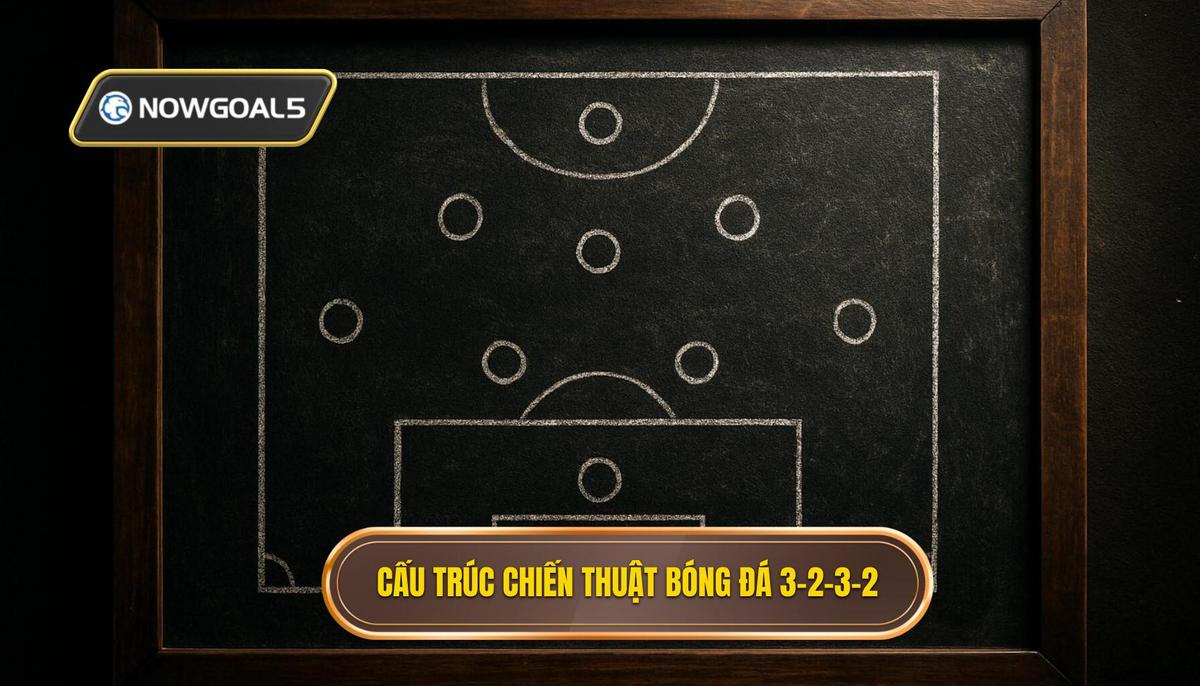 Cấu Trúc Của Chiến Thuật Bóng Đá 3-2-3-2 và Vai Trò Vị Trí
