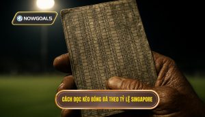 Cách đọc kèo bóng đá theo tỷ lệ Singapore