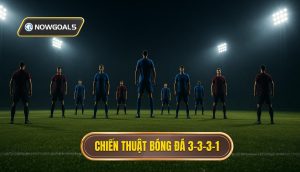 Chiến thuật bóng đá 3-3-3-1