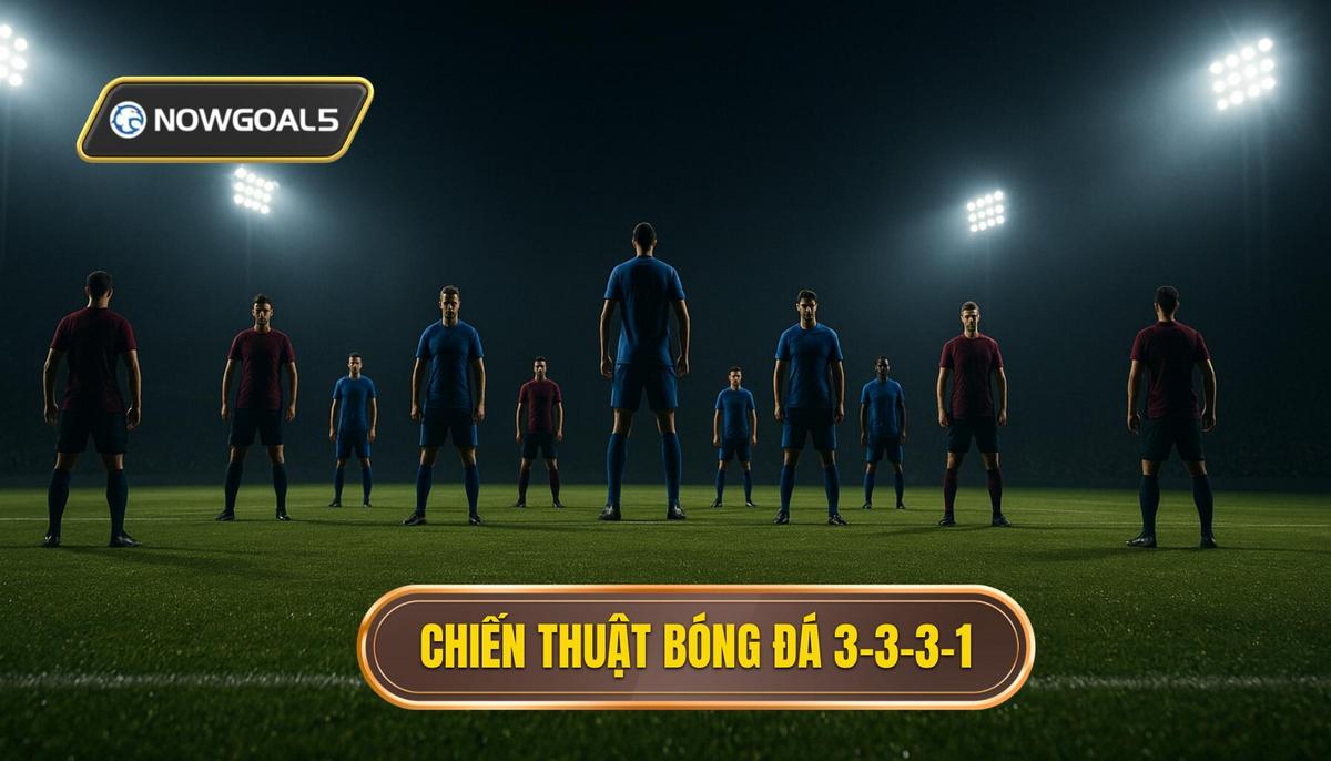Chiến thuật bóng đá 3-3-3-1