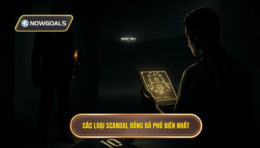 1. Các loại scandal bóng đá phổ biến nhất