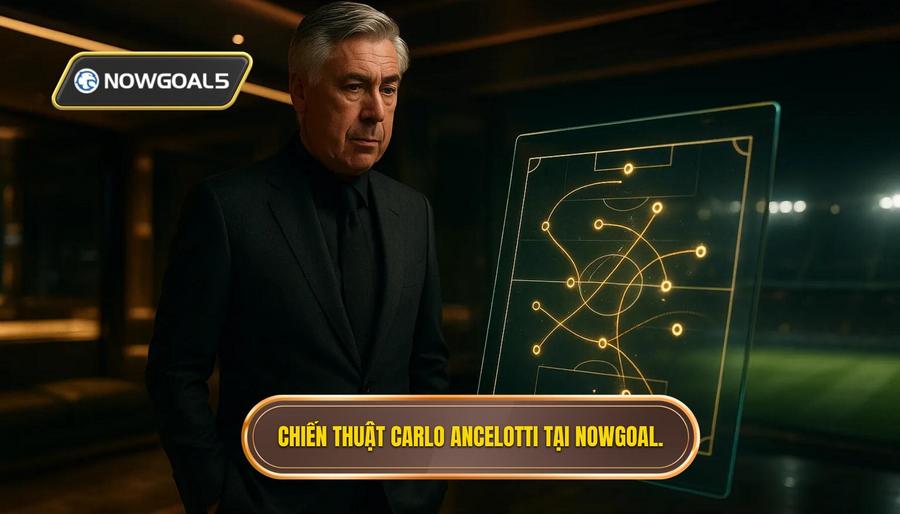 Chiến thuật Carlo Ancelotti tại NOWGOAL.