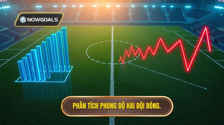 2. Phân tích phong độ hai đội bóng.